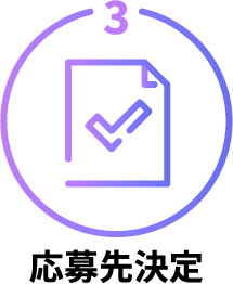 応募先決定